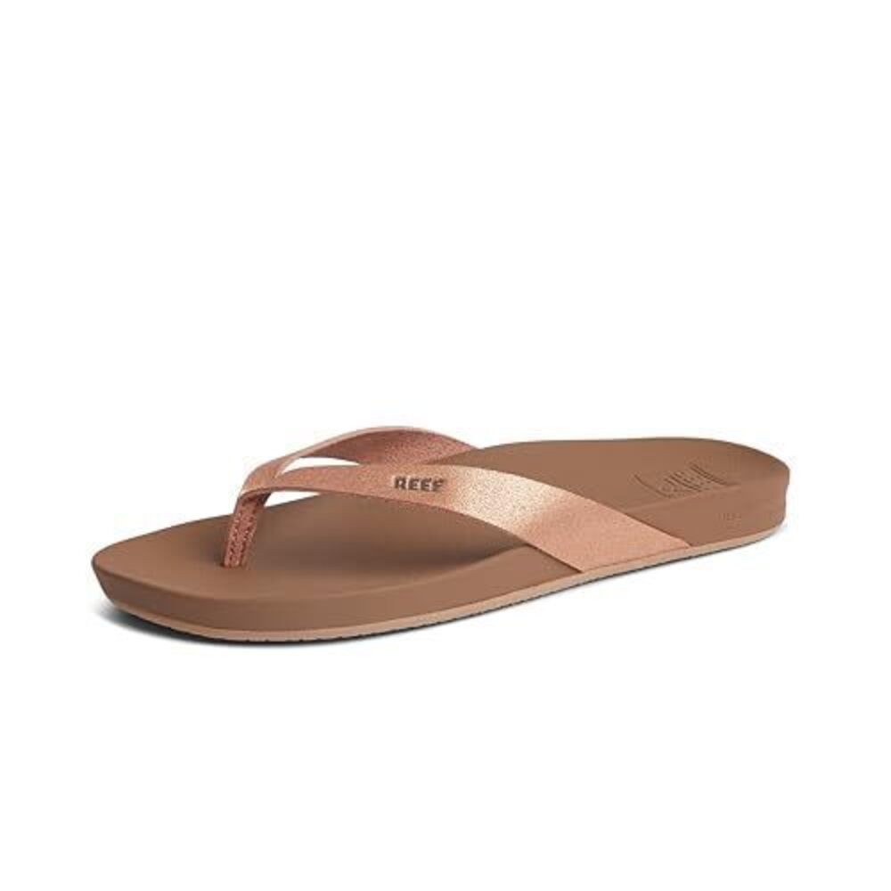 REEF WOMEN'S SANDALS, CUSHION COURT, ROSE GOLD, 11